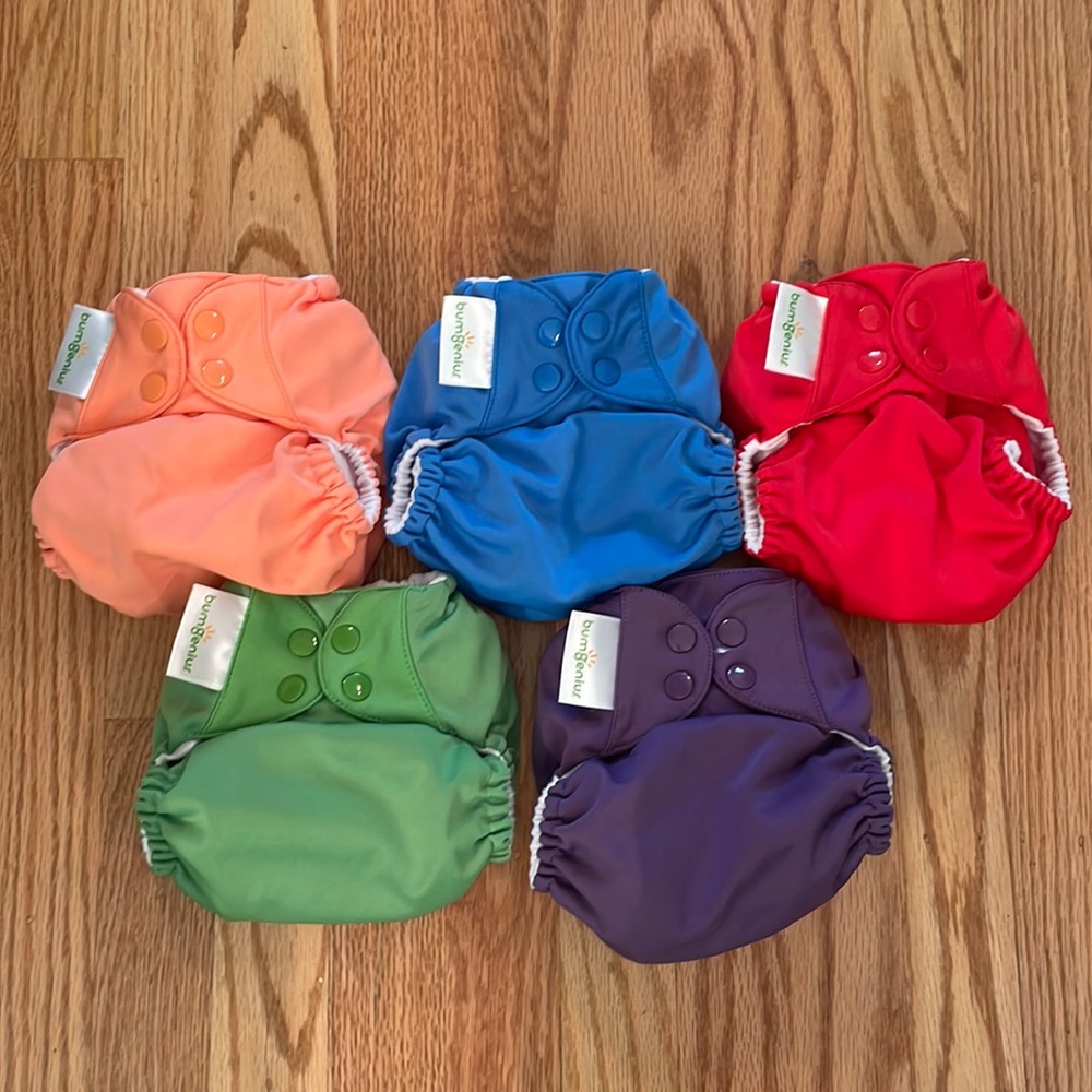 Bum Genius 5.0 Original Cloth Pocket Diapers (5)